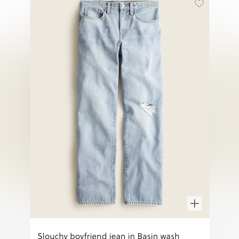 J.Crew Slouchy Boyfriend Jeans